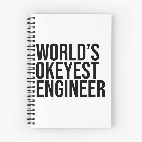 Item preview,  WORLD'S OKEYEST ENGINEER : funny engineer gift sarcastic and cool  designed and sold by charaf19.