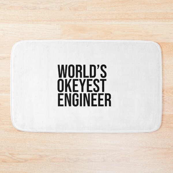 Item preview,  WORLD'S OKEYEST ENGINEER : funny engineer gift sarcastic and cool  designed and sold by charaf19.