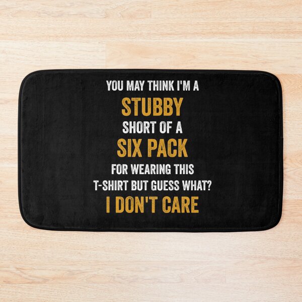 Item preview, Stubby Short of a Six Pack Funny Aussie Slang designed and sold by fantasticpud.