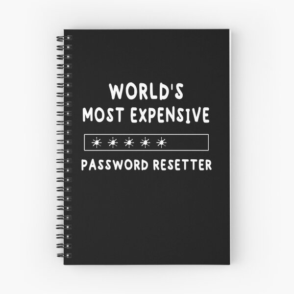 Item preview, World's Most Expensive Password Resetter Unisex designed and sold by WhiteTears.