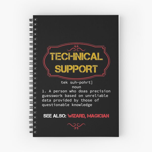 Item preview, Tech Support Definition - Funny Computer Nerd Gift designed and sold by WhiteTears.