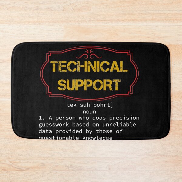 Item preview, Tech Support Definition - Funny Computer Nerd Gift designed and sold by WhiteTears.