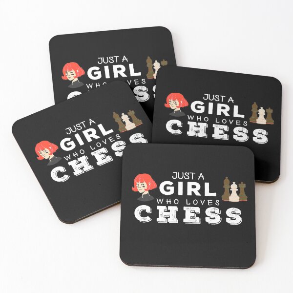 Item preview, Just a girl who loves Chess  designed and sold by Atleta-Cali.