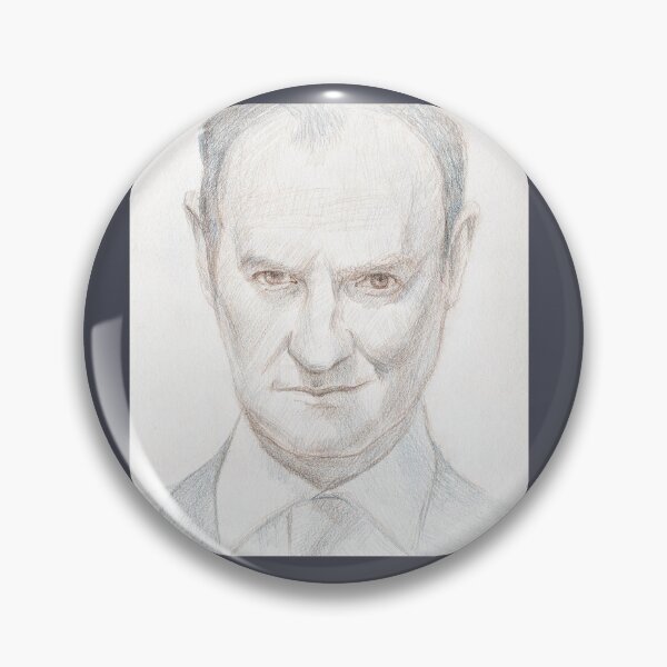 Item preview, Mycroft Holmes Mark Gatiss portrait designed and sold by Ekaterina Sergeenko.
