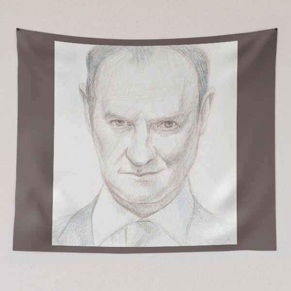 Item preview, Mycroft Holmes Mark Gatiss portrait designed and sold by Ekaterina Sergeenko.