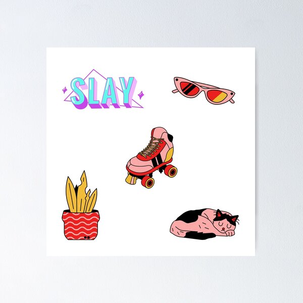 Item preview, Slay Cool Patines de ruedas designed and sold by The-BubbleWitch.