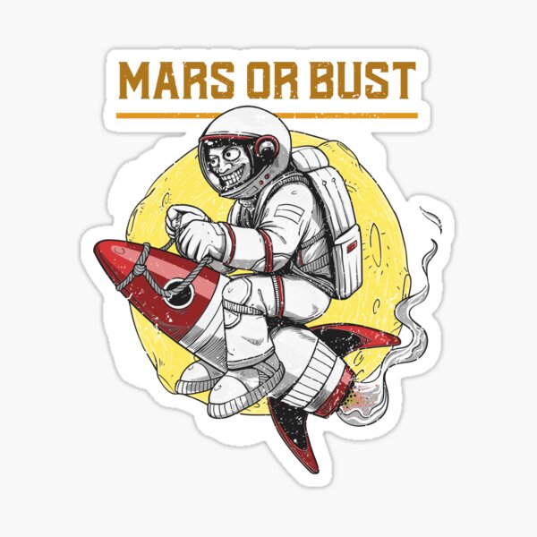 Mars Fever Sticker
