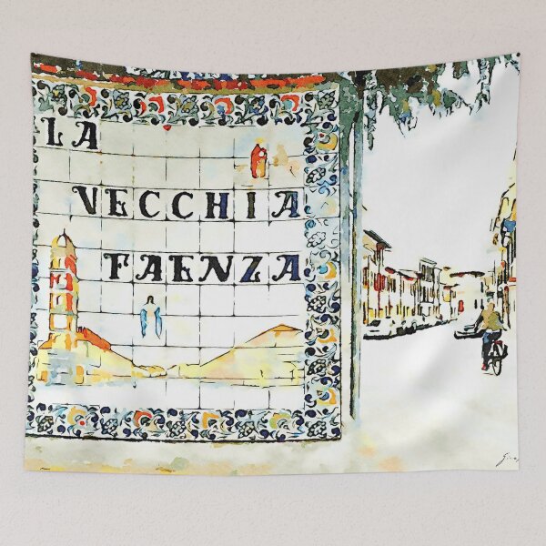Item preview, Faenza glimpse with sign shop designed and sold by Giuseppe Cocco.