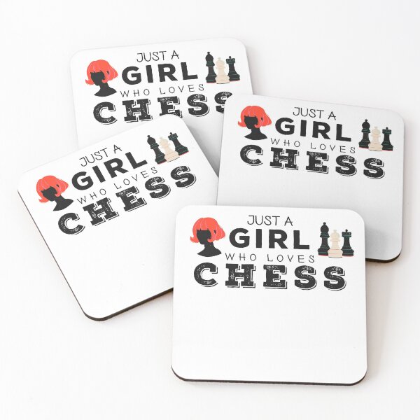 Item preview, Just a girl who loves Chess - queen designed and sold by Atleta-Cali.