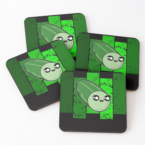 Item preview, Zucchini Retro Cucumber Vegetable designed and sold by Imutobi.