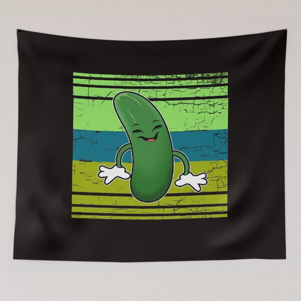 Item preview, Funny zucchini vegan retro designed and sold by Imutobi.