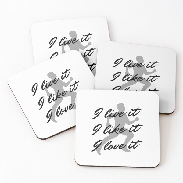 Item preview, Running: I live it. I like it. I love it designed and sold by TheGreenGoat.
