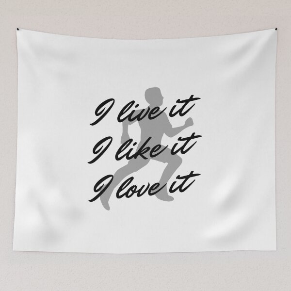Item preview, Running: I live it. I like it. I love it designed and sold by TheGreenGoat.