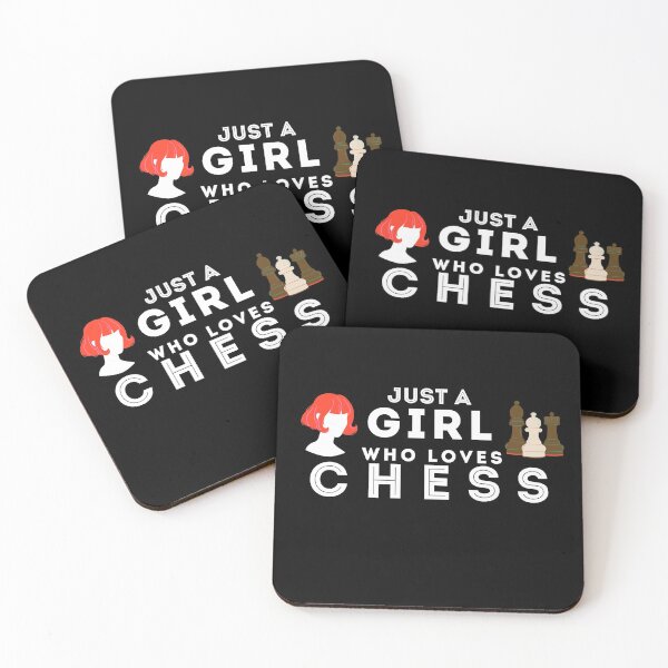 Item preview,  Just a girl who loves Chess  designed and sold by Atleta-Cali.
