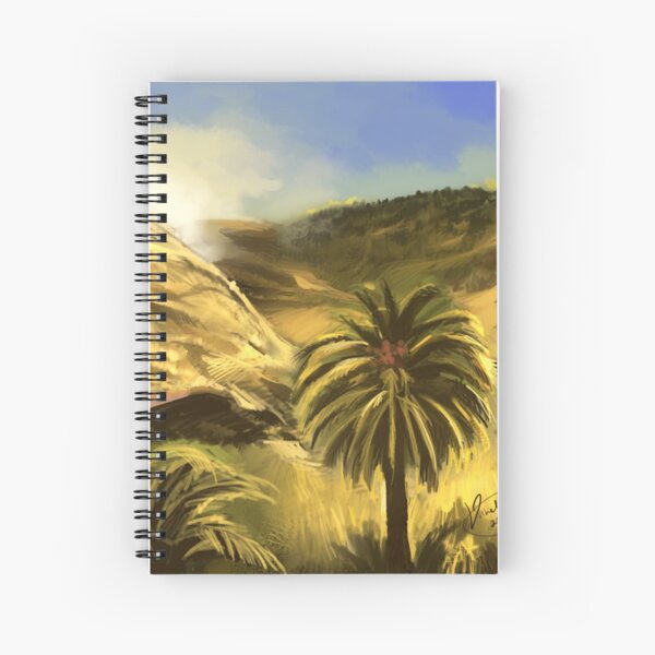 The Hills of Gran Canaria Spiral Notebook