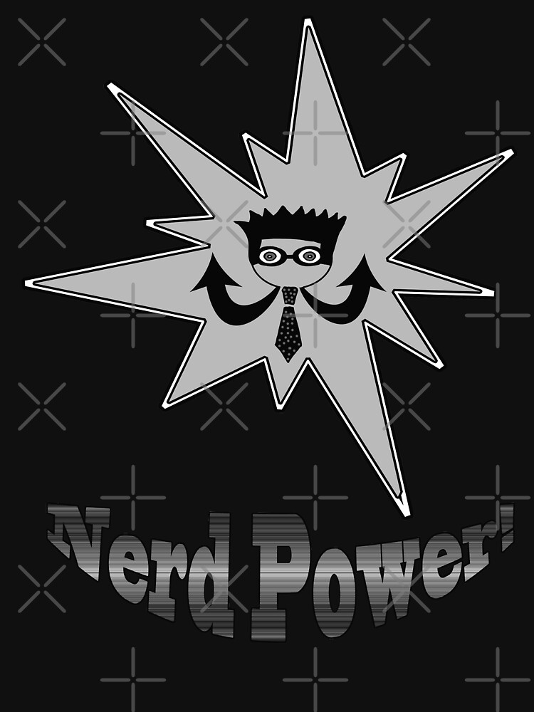 nerd-power-t-shirt-for-sale-by-carolm-redbubble-carolm-t-shirts