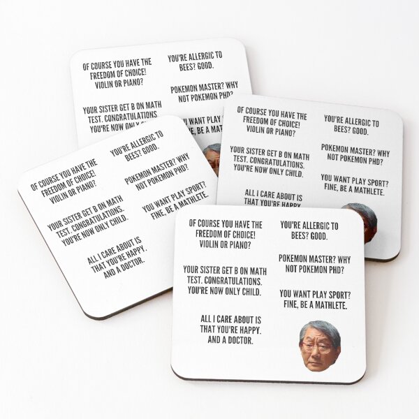 Item preview, Funny Asian Parents Quotes Meme Sticker Pack designed and sold by yumiso.
