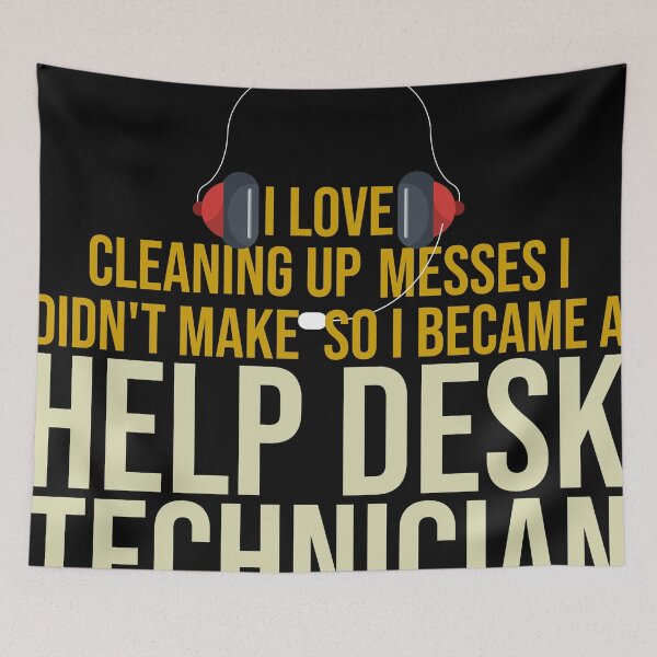 Item preview, I Love Cleaning Up Messes I Didn't Make - Funny sarcastic Gift For Help Desk Technician designed and sold by WhiteTears.