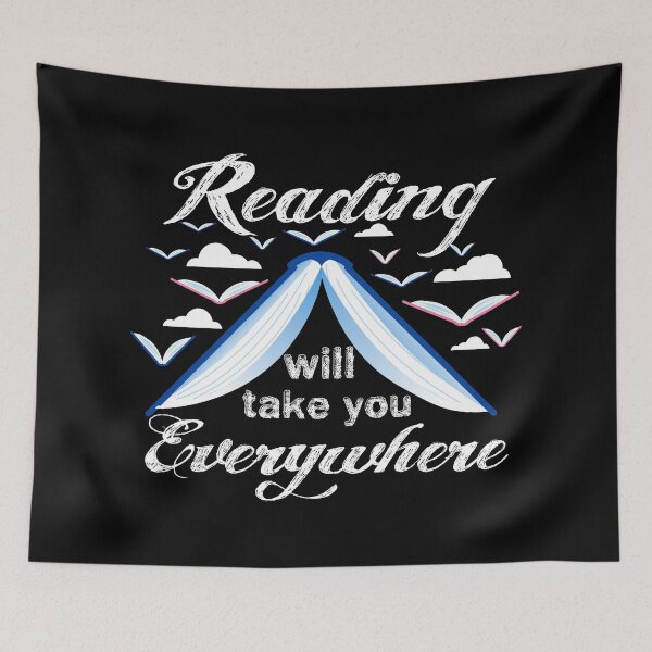 Item preview, Reading Will Take You Everywhere designed and sold by crazy merchs.