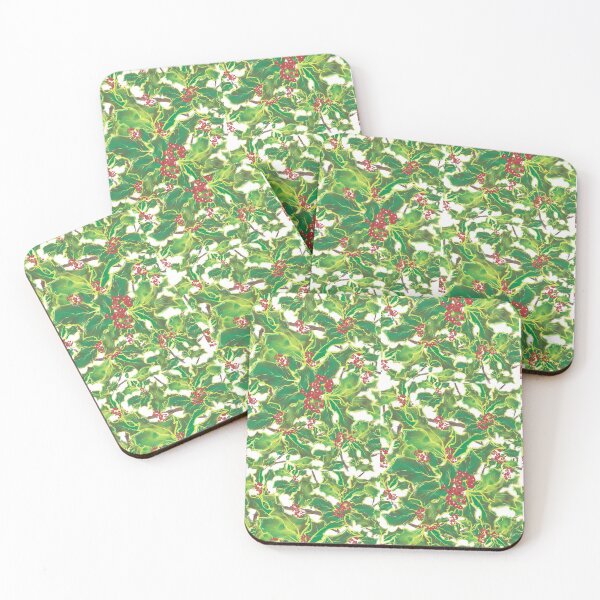 Item preview, Christmas Hollies designed and sold by MANUMONY.