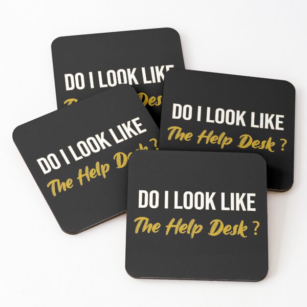 Item preview, Do I Look Like The Help Desk - Funny Sarcastic Gift For Technical Support designed and sold by WhiteTears.