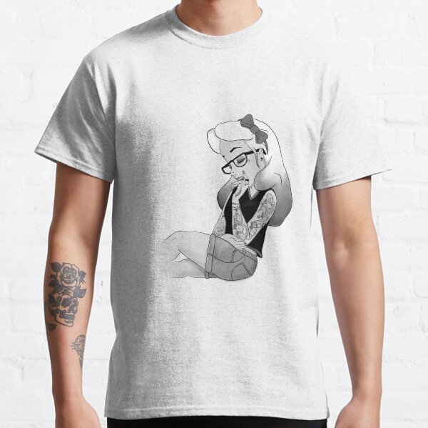 Hipster Alice (without text) Classic T-Shirt