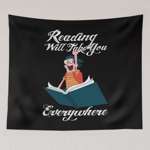 Item preview, Reading Will Take You Everywhere designed and sold by crazy merchs.