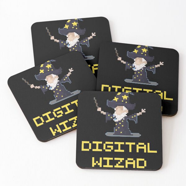 Item preview, Digital Wizard Funny IT Tech Support Computer Gamer Gaming designed and sold by WhiteTears.