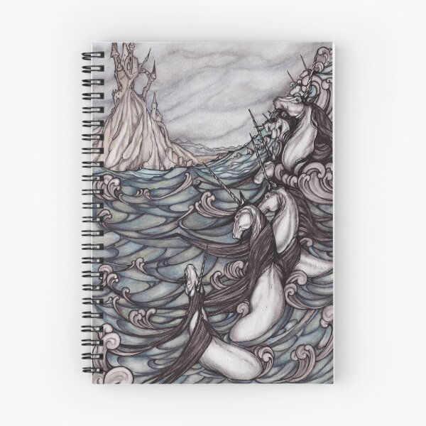 Item preview, Unicorns in Sea designed and sold by Jessica Gadra.