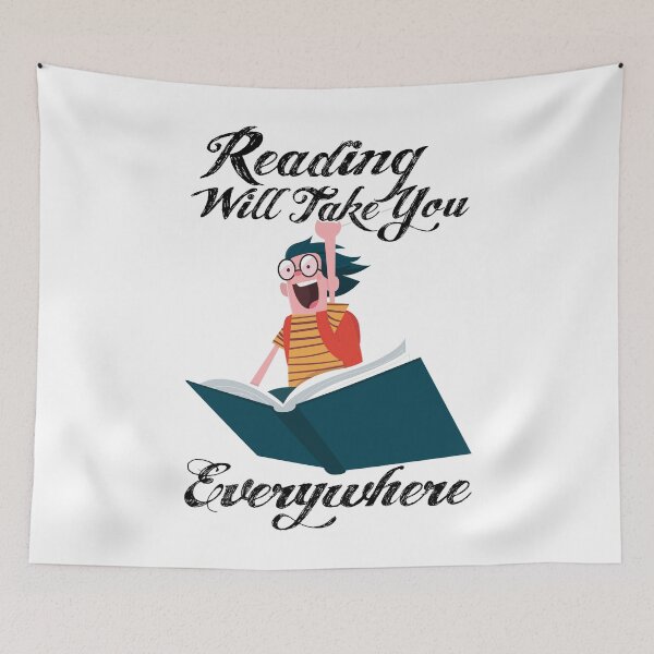 Item preview, Reading Will Take You Everywhere designed and sold by crazy merchs.