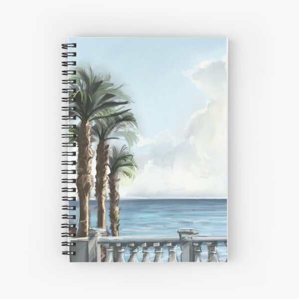 Walkway to the Beach Spiral Notebook