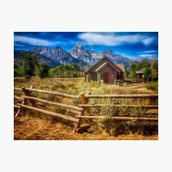 Chapel of the Transfiguration Photographic Print