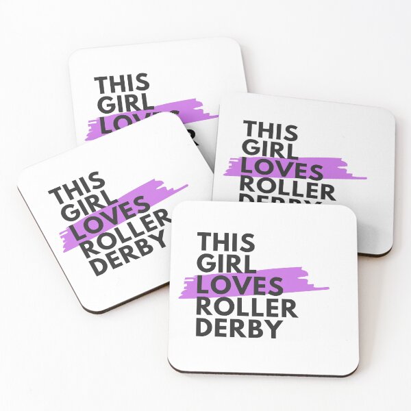 Item preview, This girl loves roller derby designed and sold by TheGreenGoat.