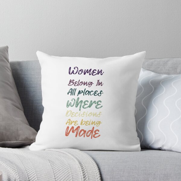 Item preview, women belong in all places where decisions are being made : women activists designed and sold by charaf19.