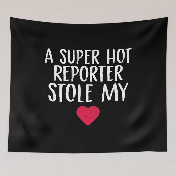 Artikelvorschau, Ein superheißer Reporter hat mir das Herz gestohlen, Reporter, Ehefrau, Reporter, Ehemann, Reporter, Valentinstag, Paare, Verlobter entworfen und verkauft von Akmloza.