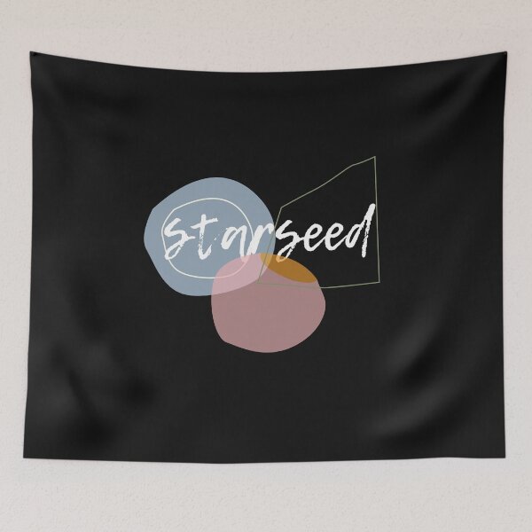 Item preview,  Starseed Three With Graphic Elements On Black designed and sold by hopaaa.