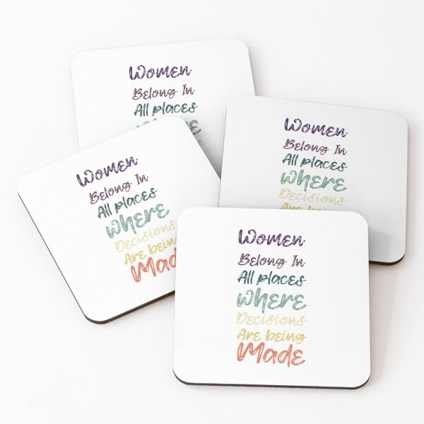Item preview, women belong in all places where decisions are being made : women activists designed and sold by charaf19.