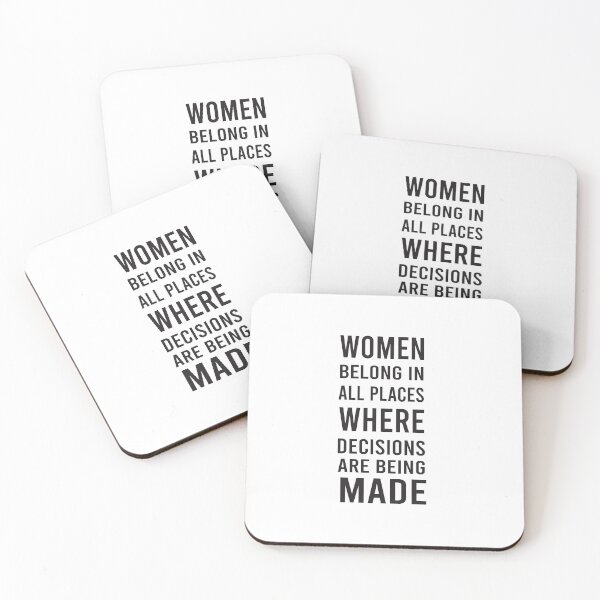 Item preview, women belong in all places where decisions are being made : women activists designed and sold by charaf19.