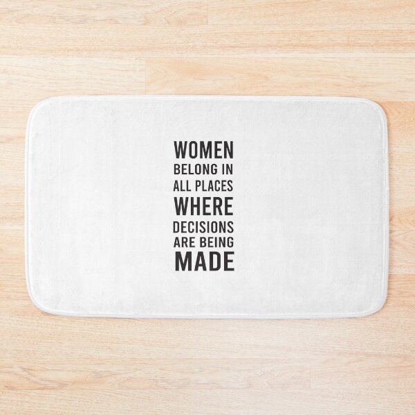 Item preview, women belong in all places where decisions are being made : women activists designed and sold by charaf19.