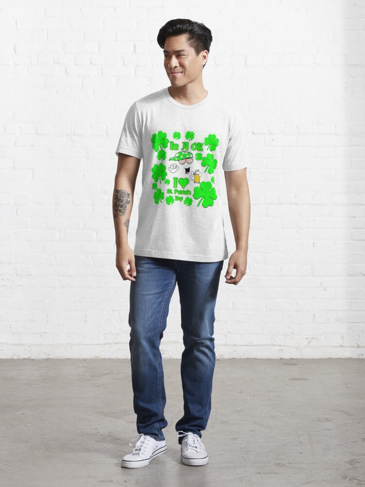 Alternate view of Im A Ok St. Patrick's Day Essential T-Shirt