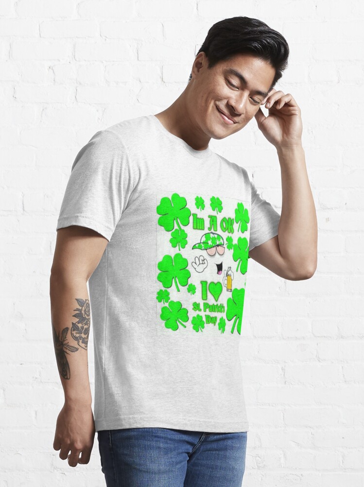 Alternate view of Im A Ok St. Patrick's Day Essential T-Shirt