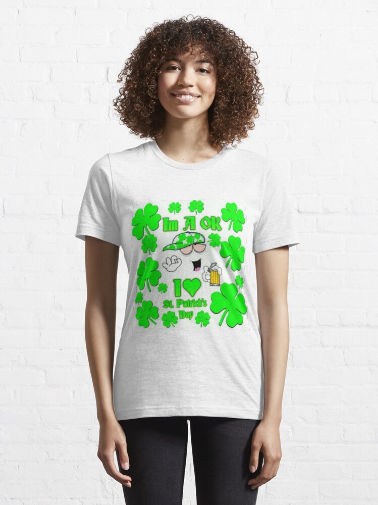 Alternate view of Im A Ok St. Patrick's Day Essential T-Shirt