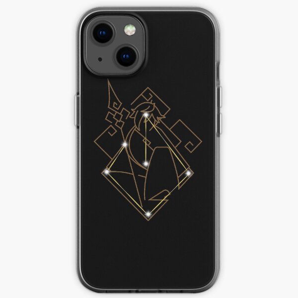 Genshin Impact Zhongli Constellation iPhone Soft Case