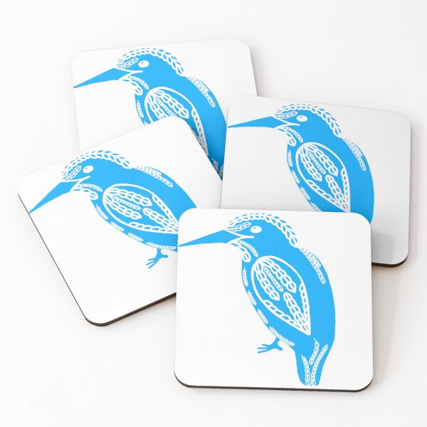 Item preview, Bird Ink Print - Blue  designed and sold by YourContours.