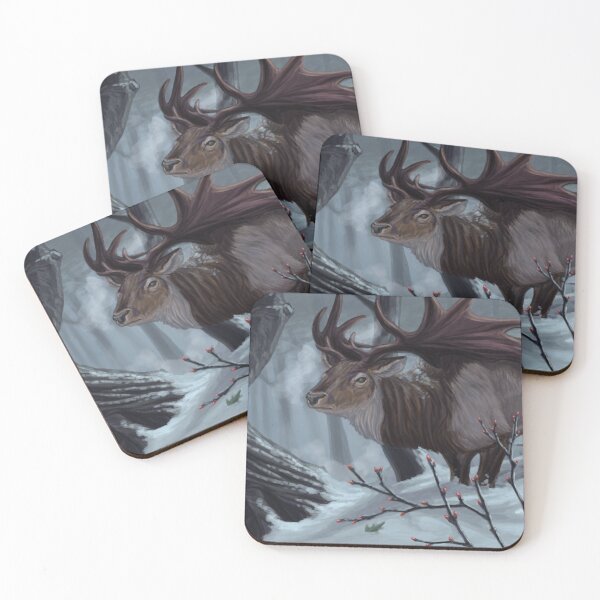 Item preview, Echoes of an Ancient Winter designed and sold by CoffeeBlack Illustration.