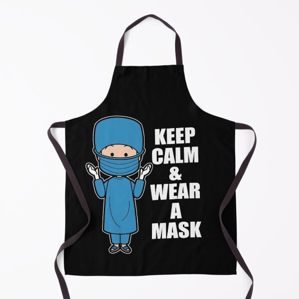 Item preview, Cute & Lovely Nurse | Keep Calm and Wear a Mask Design | designed and sold by BestBash.