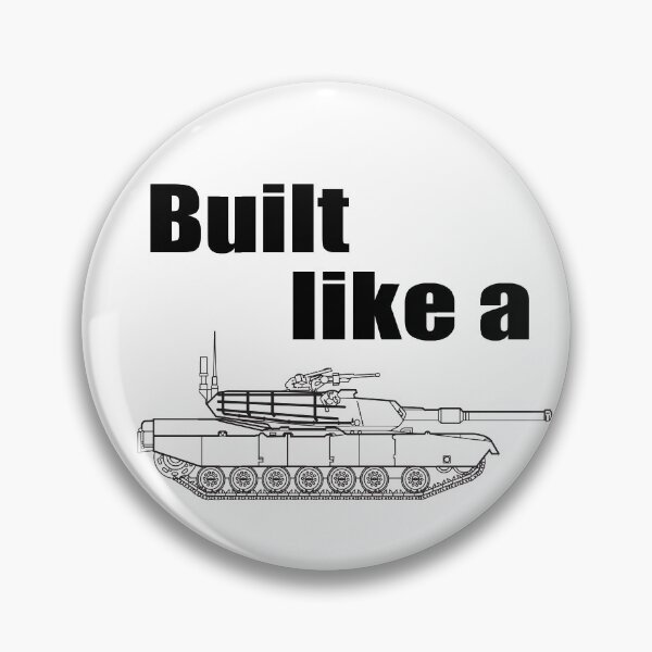 Artikelvorschau, Gebaut wie ein Panzer Schwarzes Design entworfen und verkauft von BeeLynz.