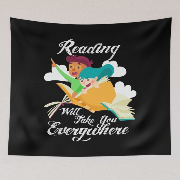 Item preview, Reading Will Take You Everywhere designed and sold by crazy merchs.