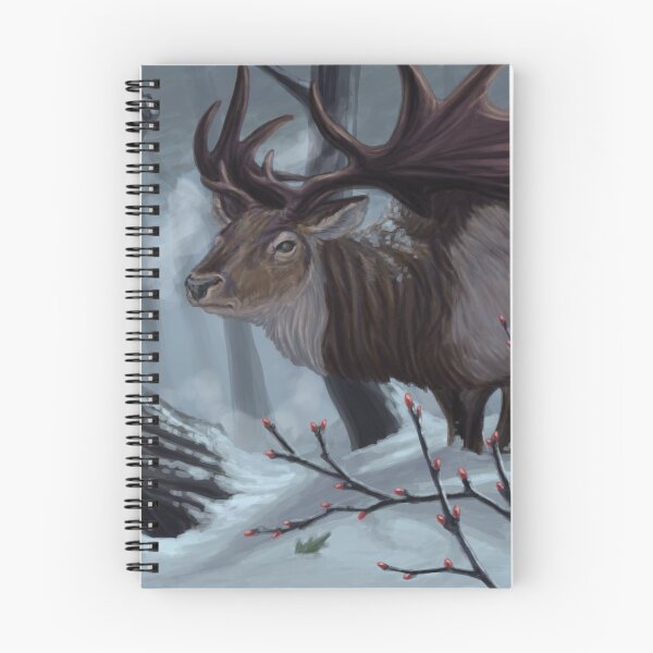 Item preview, Echoes of an Ancient Winter designed and sold by CoffeeBlack Illustration.