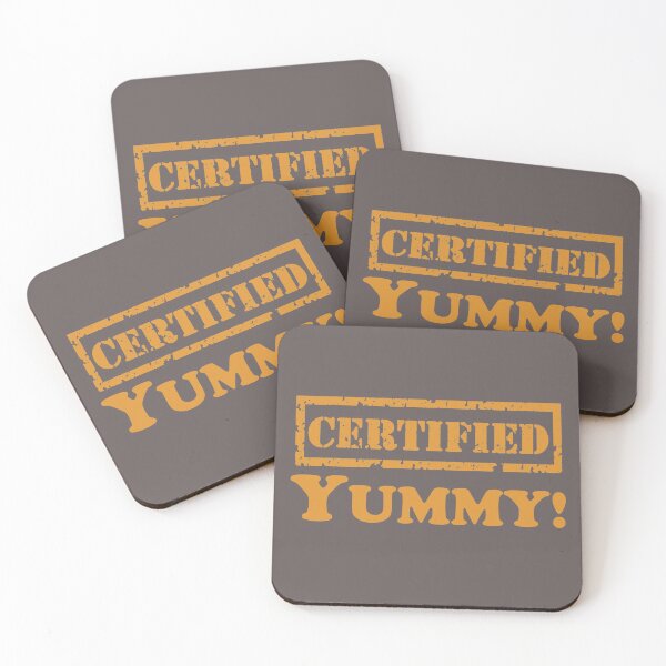 Item preview, Certified Yummy designed and sold by TonsPOD.